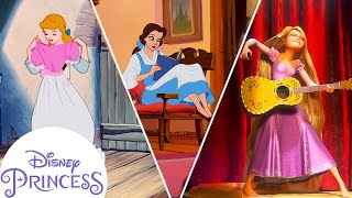 AtHome Activities with the Princesses  Disney Princess [upl. by Eugenia638]