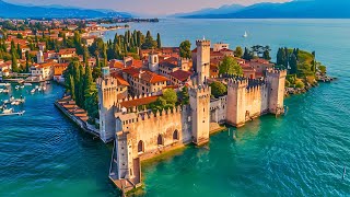 LAKE GARDA  THE MOST BEAUTIFUL VILLAGES ON LAKE GARDA  THE MOST BEAUTIFUL PLACES IN ITALY 4K HDR [upl. by Nosidda254]