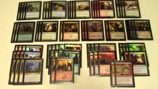 MTG  Standard Deck Tech RG Monsters  Theros Standard [upl. by Sivraj]