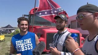 Confederate flags fly at Sask Craven Country Jamboree [upl. by Clarisa]