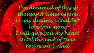 My Valentine Lyrics  Martina Mcbride [upl. by Rozele]