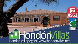 SOLD  Large Country Villa in Hondon de los Frailes Spain [upl. by Kegan]