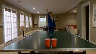 Worlds best ping pong trick shots 2 [upl. by Orsini659]