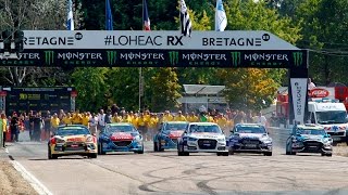 2014 France RX Final HIghlights  World RX Rallycross [upl. by Ilarrold]