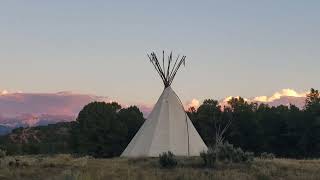 Sunset at Ridgway SP in Colorado 09222022 [upl. by Nylloc366]