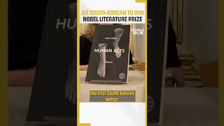 Nobel Prize In Literature Awarded To South Korean Author Han Kang [upl. by Ylsew208]