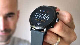 Fossil Gen 5 Smartwatch  Unboxing amp Full Tour [upl. by Hilel]