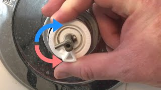 How to adjust the hot water in your shower  Delta Faucet [upl. by Maleeny]