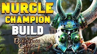 THE BEST SUMMONER NURGLE BUILD Spore DruidWarlock for Baldurs Gate 3 [upl. by Averi231]