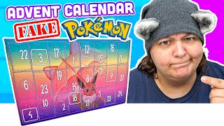 I Bought FAKE Pokemon Advent Calendar For 15 [upl. by Amby474]