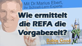 Wie ermittelt die REFA die Vorgabezeit [upl. by Adlemy]