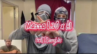 Mazza L20 x A1  Evil Thoughts  Reaction [upl. by Ahsyt961]