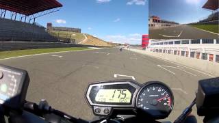 Yamaha FZ6 Fazer N S2  Circuito Los Arcos 19092015 [upl. by Proudlove]