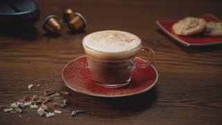 Nespresso Recipe  Mocca Latte [upl. by Akinehc]