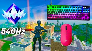 SteelSeries Apex Pro TKL ASMR 😴 Fortnite OG Ranked Reload 🏆 Satisfying Keyboard Fortnite 360 FPS 4K [upl. by Ancell]