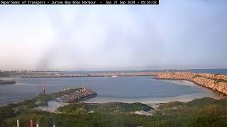 Jurien Bay harbour sunrise Sat 21 Sep 2024 [upl. by Reffinej]