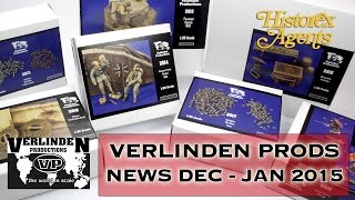 Verlinden Productions New Releases Dec to Jan 2015 [upl. by Ahsinroc555]