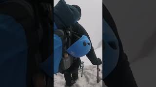 Moment Man Nearly Slips off a Mountain viral shorts [upl. by Tedda]