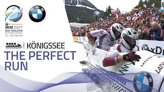 The Perfect Run  4Man Bobsleigh  BMW IBSF World Championships 2017 [upl. by Aleciram]