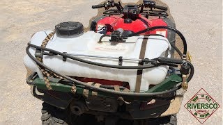 DIY Boomless ATV Sprayer [upl. by Christianity]