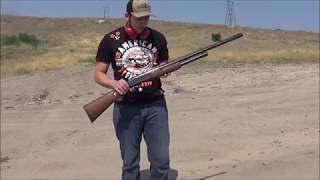 Gun Review and shooting of the Browning quot Medallionquot 10 ga shotgun [upl. by Anahtor]