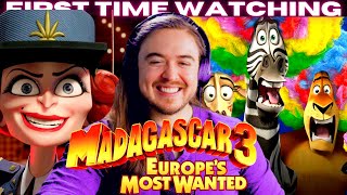 UNEXPEXTED CONCLUSION Madagascar 3 Reaction Commentary FIRST TIME WATCHING [upl. by Lesna]