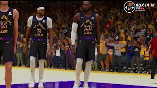 LOS ANGELES LAKERS vs LOS ANGELES CLIPPERS 🏀 UPDATED ROSTER NEW JERSEY FULL SLEEVE amp ACCESSORIES [upl. by Ydnahs]