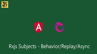 Rxjs subjects  SubjectBehaviorSubjectReplaySubjectAsyncSubject  Angular 13 [upl. by Anastasie]