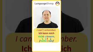 erinnern  Aussprache  pronunciation of quoterinnernquot in German  произноше́ние слова quoterinnernquot [upl. by Atineg783]