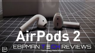 Apple AirPods 2 Are they Worth the Upgrade Unboxing amp Call Quality Test [upl. by Amasa]