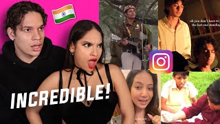 The Beauty of Indian Music  Latinos react to Indian Singers that went viral on REELS  TIKTOK [upl. by Elleyoj241]