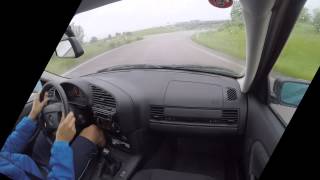 Bmw e36 318i drift in wet conditions [upl. by Blain]