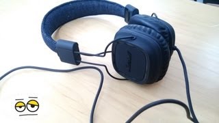 Marshall Major Pitch Black Headphone Review [upl. by Glynas470]