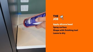 How to Use Silicone Sealant  Mitre 10 Easy As [upl. by Noret91]