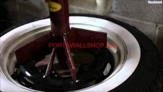 Portawallshopcom Atlas White Wall Tyre Portawall Installation Instructions [upl. by Fidellas]