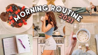 MORNING ROUTINE 2021  Healthy amp Productive Habits [upl. by Atinhoj]