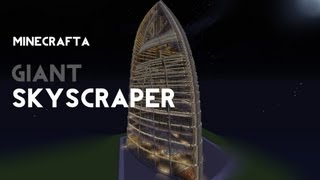 Giant Skyscraper  Minecraft [upl. by Emina]