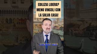 Edilizia libera con meno vincoli grazie alla legge Salva Casa Scopri cosa puoi fare senza permessi [upl. by Ateiram43]