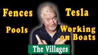 The Villages Questions and Answers on Fences Tesla working on Boats Urgent Care and more [upl. by Alletsyrc567]