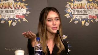 Alycia Debnam Carey  Panel Q amp A Day 1  Comic Con Copenhagen [upl. by Einhpad413]