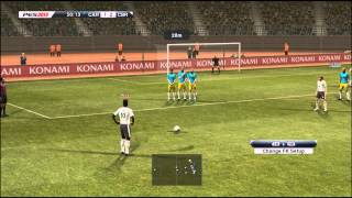 PES 2013  ARGENTINA Classic Maradona vs BRASIL Classic Pelé [upl. by Comptom]