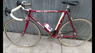 Rare BELLINI CAMPAGNOLO COLUMBUS Subscribe Channel bicycle bike cinelli campagnolo shimano [upl. by Ainosal552]