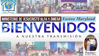 Ministerio de Jesucristo alfayomega  Easton MD EEUU 291 iglesia [upl. by Adleremse]