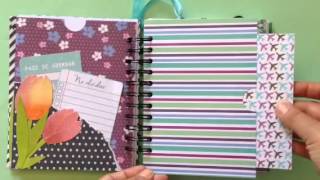 Agenda de viaje Scrapbook [upl. by Anual]