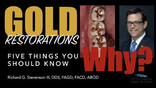 Cast Gold Restorations  5 Things You Should Know About Cast Gold Restorations [upl. by Whitman]