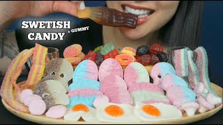 SWETISH CANDY MIXED GUMMY CANDY ASMR CHEWY SOFT STICKY EATING SOUNDS NO TALKING  SASASMR [upl. by Neurath82]