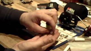 How To Change bearings in Abu Garcia reel [upl. by Timoteo]