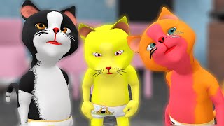 Three little kittens  Nursery rhyme For children [upl. by Eelirem889]