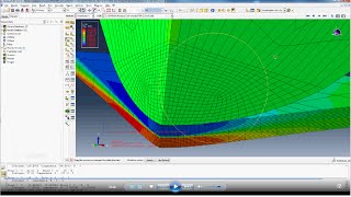 Tutorial AbaqusPunched DiskResidual stress [upl. by Rives]