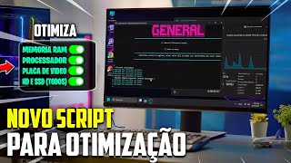 🔥 SUPER SCRIPT PARA OTIMIZAR O WINDOWS  AUMENTE SUA PERFORMANCE NO PCNOTEBOOK [upl. by Lehcem169]